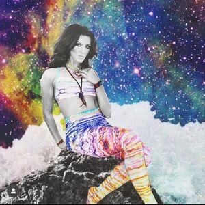 Niyamasol Limited Edition Amethyst Agate Legging Small